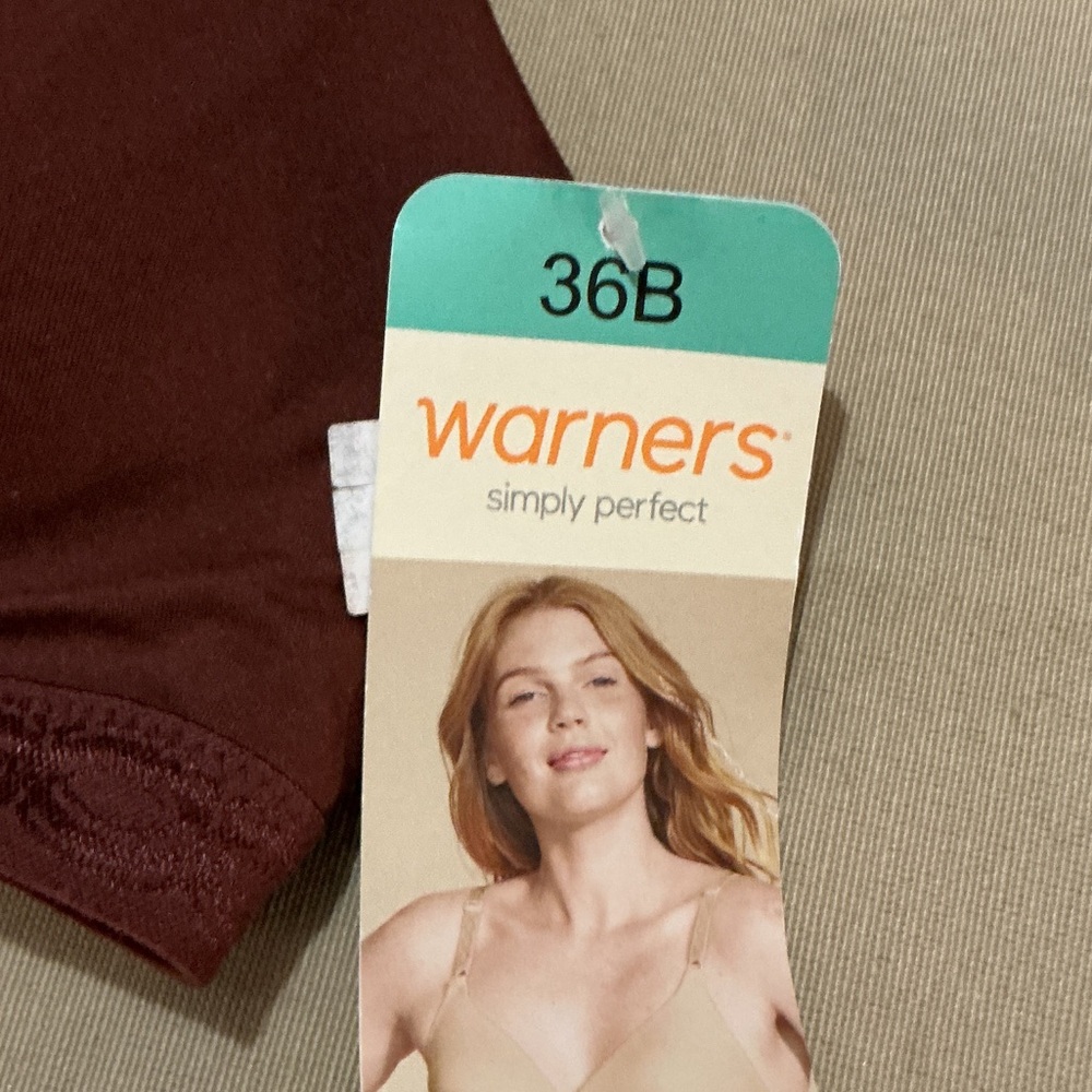 Warner's Simply Perfect Bra in Rich Brown